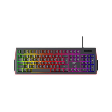 Clavier Gaming Filaire Havit RGB Rétroéclaire – Noir – KB866L Tunisie