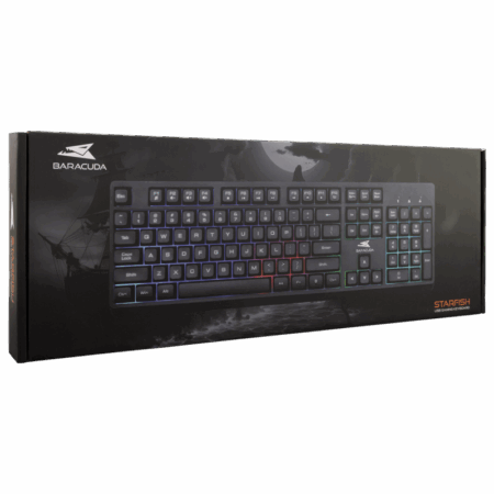 Clavier Gaming Baracuda Starfish – Noir – Bgk-02114 Tunisie