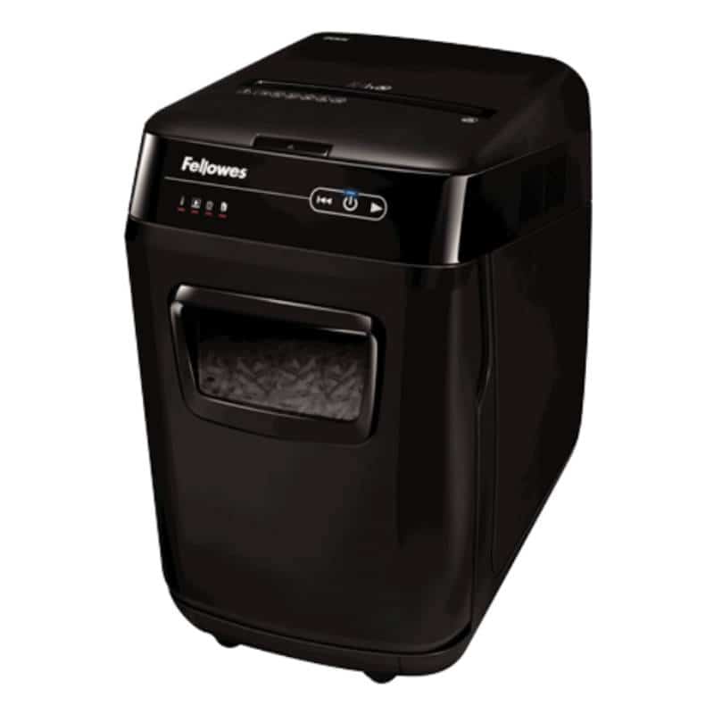 Destructeur de documents Fellowes AutoMax 200C – Noir – FEL-DEST16-4653601