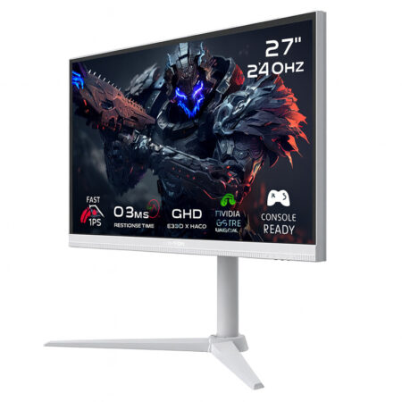 Ecran Gaming Gameon Arctic Pro Series 27 » QHD 240Hz Fast IPS – Blanc – GOA27QHD240IPS Tunisie