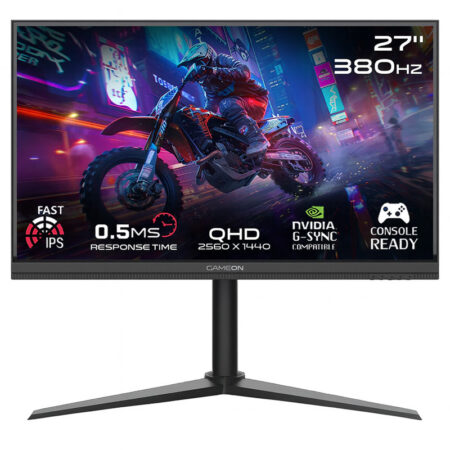 Ecran Gaming Gameon Arctic Pro Series 27 » QHD 380Hz Fast IPS – Noir – GOMP27QHD380IPS Tunisie