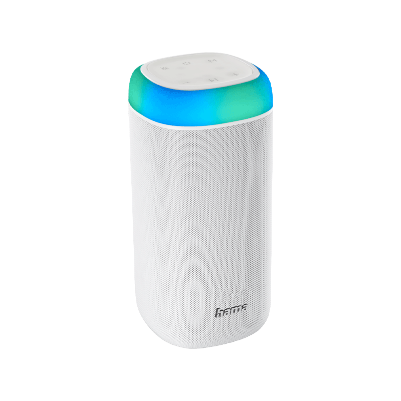 Haut parleur Hama bluetooth « Shine 2.0 » – Blanc – 188229