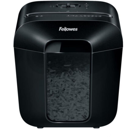 Destructeur de Documents Fellowes LX-50 Coupe Croisée – Noir – FEL-DEST37 Tunisie