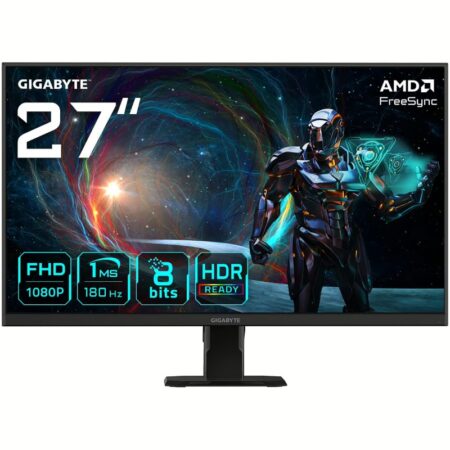 Ecran Gaming Gigabyte 27&Prime; Full HD 180 Hz  Noir – GS27FA Tunisie