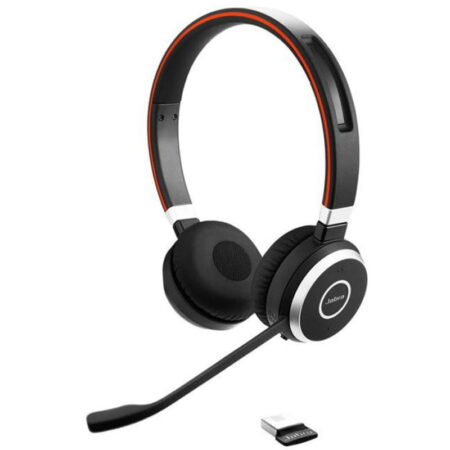 Casque Sans Fil Bluetooth Jabra Evolve 65 MS Stéreo Noir – 6599-833-309 Tunisie
