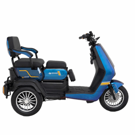 Scooter Électrique NOVAGO Tricity – Bleu Tunisie