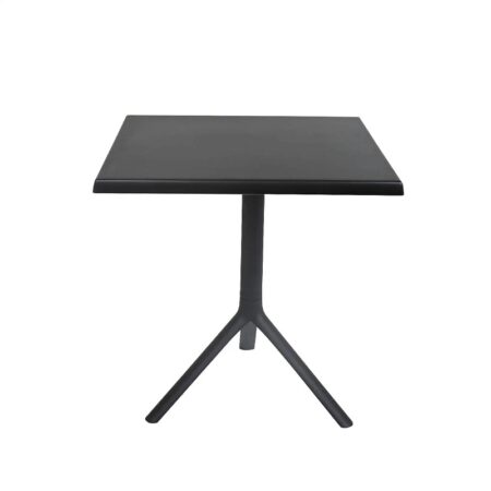 Table Bistrot Noa 3 Pieds 70×70 Cm Werzalit Socle Peinture Noir Sotufab – Noir – TBIS144NR Tunisie