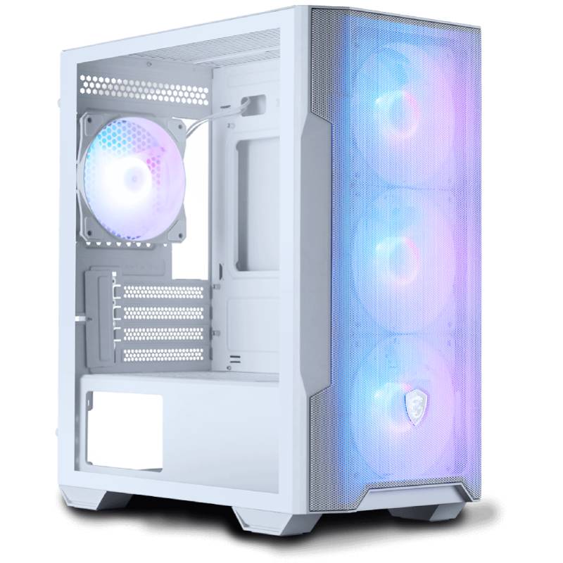 Pc de Bureau Gamer Hyper Amd Ryzen 5 16GB RTX5060 8GB – Blanc