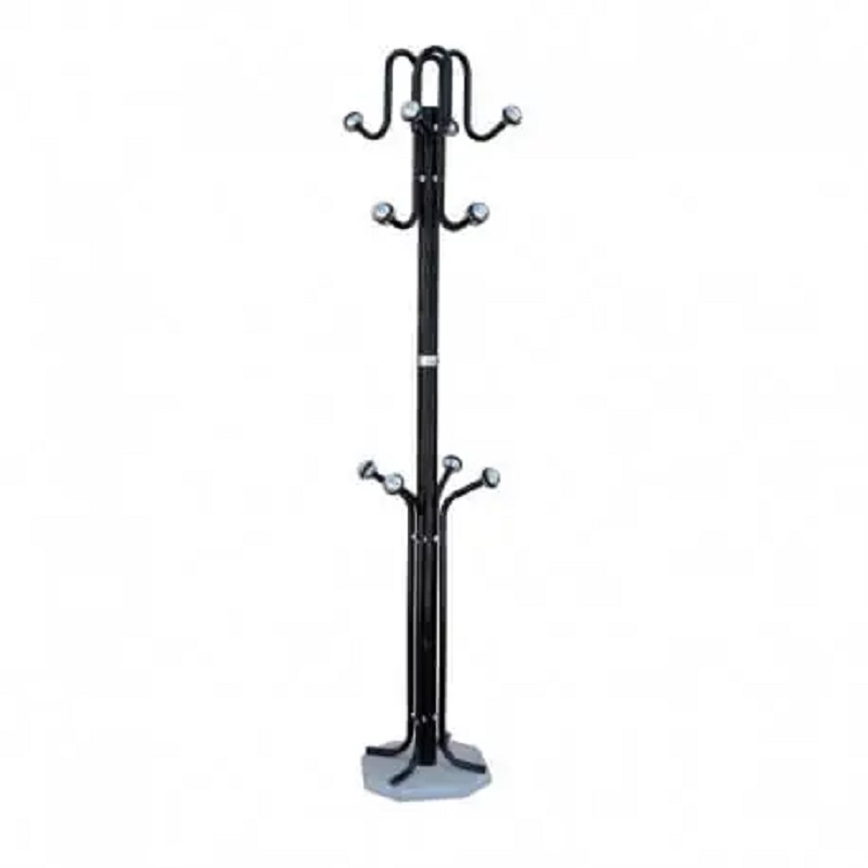 Porte Manteaux Peint + Marbre Sotufab – Noir – AM002