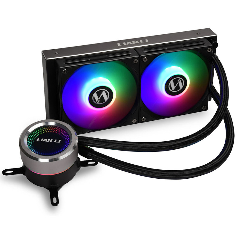 Refroidisseur Watercooling Lian Li Galahad 240mm Rgb – Noir – 9600094