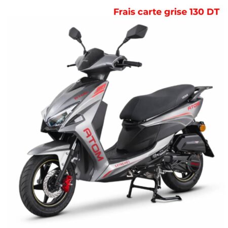 Scooter Zimota Atom Vague 124 cc – Gris – ZIMOTA-ATOM-GR Tunisie