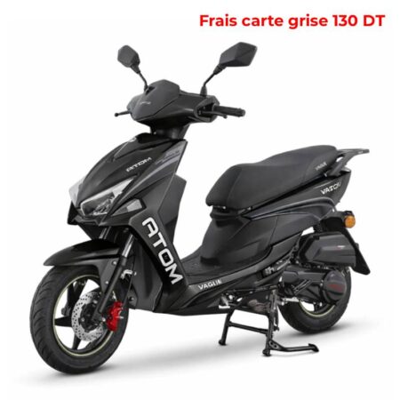 Scooter Zimota Atom Vague 124 cc – Noir – ZIMOTA-ATOM-BK Tunisie