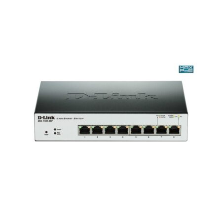 Switch D-link Gigabit 8 Ports 10/100/1000 Mbps Poe DGS-1100-08P/E Tunisie