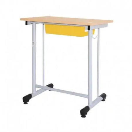 Table Écolier Monoplace A Dégagement Latéral Avec Rangement Plastique Sotufab – TE34 Tunisie