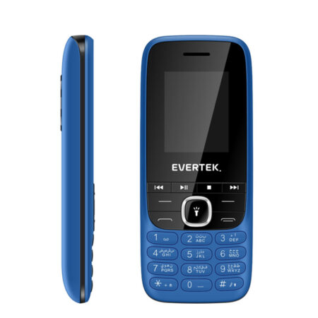 Téléphone Portable Evertek Ex18 – Bleu – EVERTEK-EX18-BL Tunisie