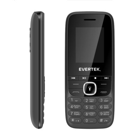 Téléphone Portable Evertek Ex18 – Gris – EVERTEK-EX18-Gray Tunisie