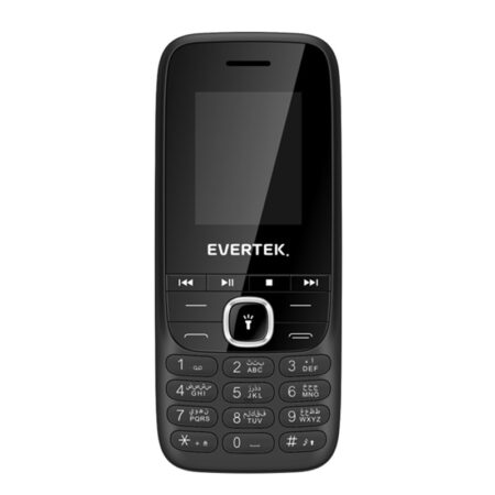 Téléphone Portable Evertek Ex18 – Noir – EVERTEK-EX18-BK Tunisie