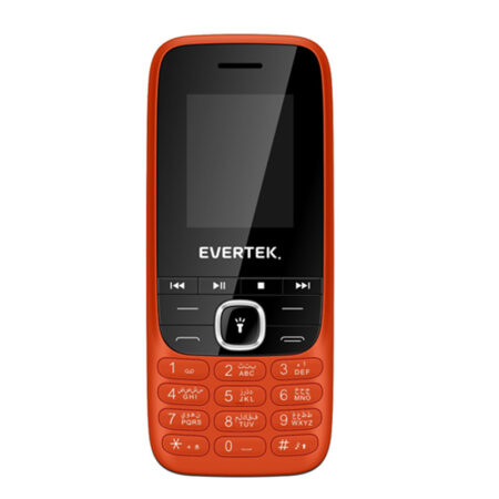 Téléphone Portable Evertek Ex18 – Orange – EVERTEK-EX18-OR Tunisie