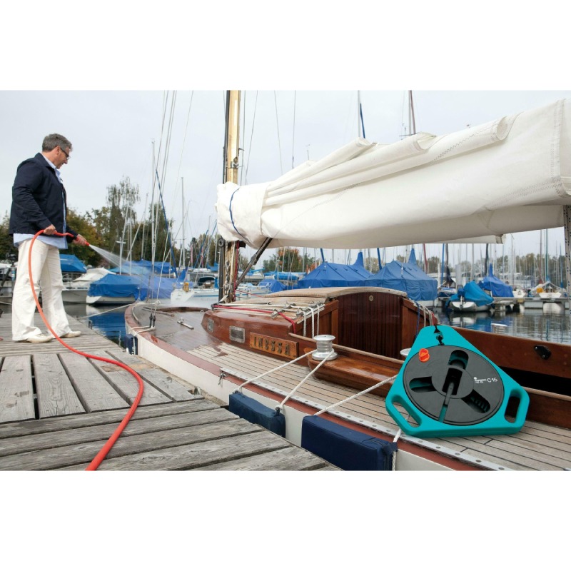 Tuyau Plat Textile Classic 15mm En Boîtier-enrouleu Gardena – 00756-20 Tunisie