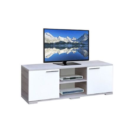Table Tv Sotufab Bravia – Chêne Brut / Blanc – TV070CB/BC Tunisie