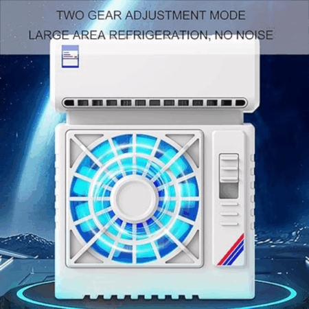 Mini Ventilateur Pour Smartphone – Blanc – Fan-S5 Tunisie