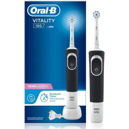 Brosse À Dents Électrique Braun Oral-B D100.413.1.BK Noir Tunisie