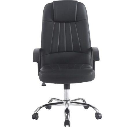 Chaise Direction Bomba Hd Noir – Base Chrome Tunisie