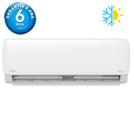 Climatiseur Condor 24000 BTU Chaud / Froid Inverter Tropicalisé Blanc Tunisie