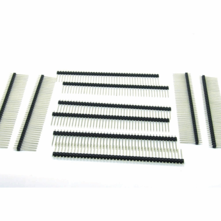 Lot de 10 pièces Barrette Sécable Simple 40 Pins Mâle 2,54 mm Tunisie