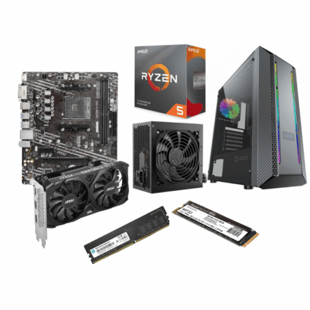 Pc de Bureau Flash Amd Ryzen 5 8Go 256 SSD RTX3050 6Go – Noir Tunisie