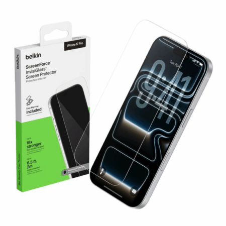 Protection d écran Belkin ScreenForce Pour IPhone 17 Pro – OVA238hq Tunisie