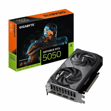 Carte graphique Gigabyte Geforce Rtx 5050 Windforce Oc 8g – GV-N5050WF2OC-8GD Tunisie