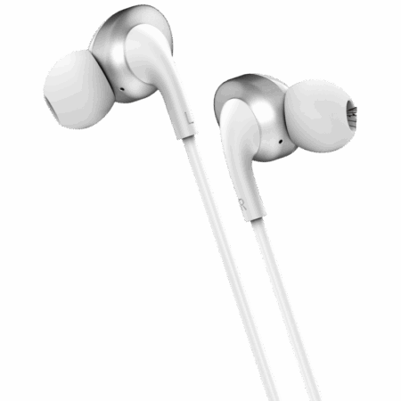 Écouteur Filaire TEN SPACE TS-H17 Blanc – TS-H17 Tunisie
