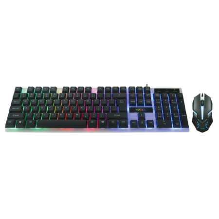 Ensemble Clavier & Souris Gamer Filaire YATEL GK112 Noir Tunisie