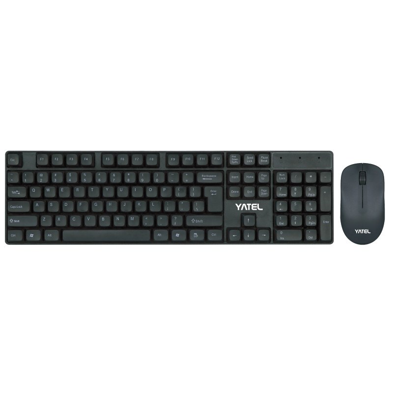 Ensemble Clavier et Souris Yatel Sans fil WS730+ Noir