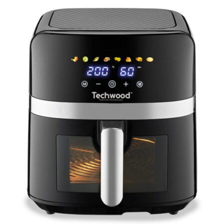 Friteuse Sans Huile Techwood 8 L 1700 W TFR-866SHD Noir Tunisie