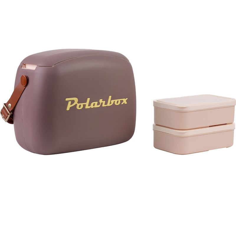 Glacière Portable & Lunch Box Polarbox Classic 6 L 9347 Mauve Gold