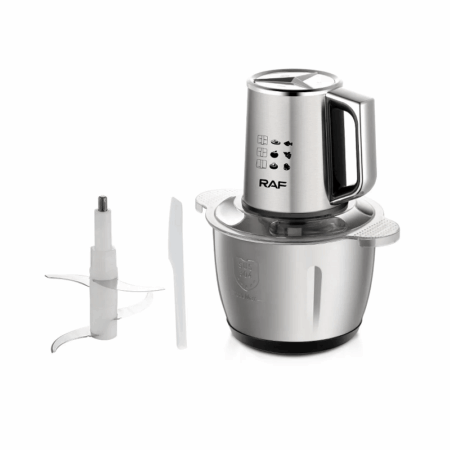 Hachoir Électrique RAF R.7701 1000 W Silver Tunisie