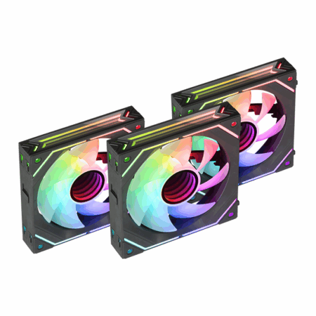 Kit 3 Ventilateur Mars Gaming MF-LINK Noir Tunisie