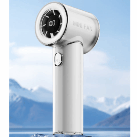 Mini Ventilateur Portable Pliable – Blanc – Y25-WH Tunisie