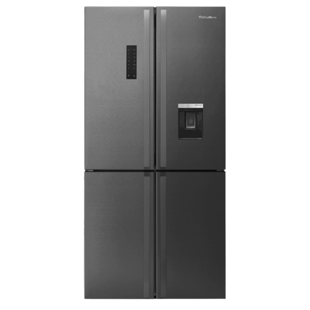 Réfrigérateur Focus Side By Side 4 Portes SMART.6400 Dark Inox Tunisie