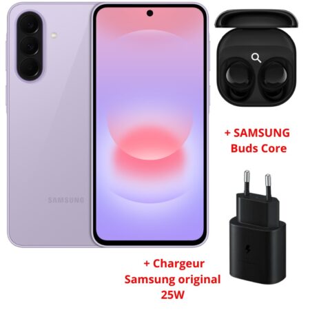 Smartphone Samsung Galaxy A37 5G 8Go 256Go – Lavender Tunisie