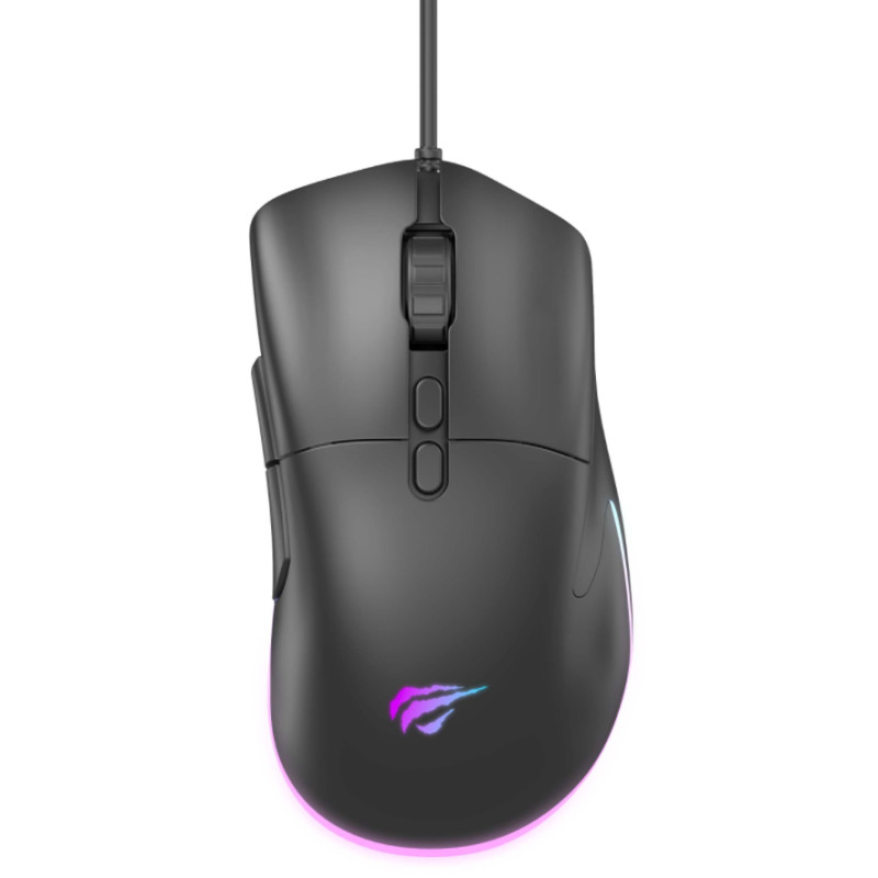 Souris Optique Filaire Gamer HAVIT MS954 Backlit RGB Noir – HV-MS954