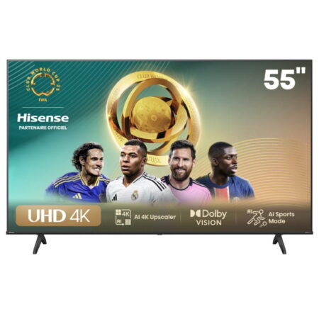 Téléviseur Hisense 55A6N Smart Série 4K UHD Noir Tunisie