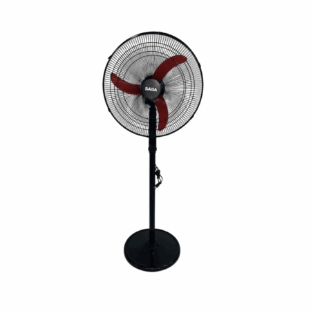 Ventilateur Sur Pied SABA Shabah Pro Piano 20&Prime; Noir & Rouge Tunisie