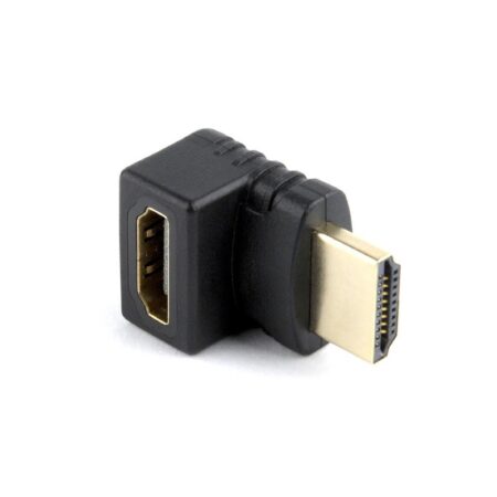 Adaptateur HDMI Type Angle Droite9 0° vers Le Haut – Noir – A-HDMI90-FML Tunisie