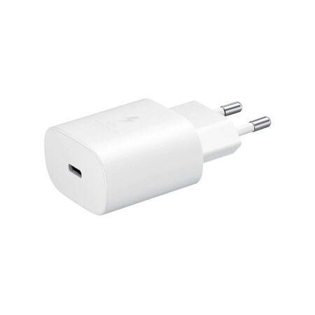 Tête Chargeur Samsung Ultra-Rapide 25W USB-C – Blanc Tunisie