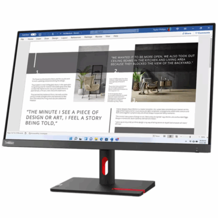 Écran Lenovo Think Vision S24i-30 23.8&Prime; Full Hd 100 Hz – 63DEKAT3EU Tunisie