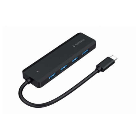 Hub Usb Type C Gembird 4 Ports USB 3.1 ( GEN 1) – Noir – UHB-CM-U3P4P-01 Tunisie