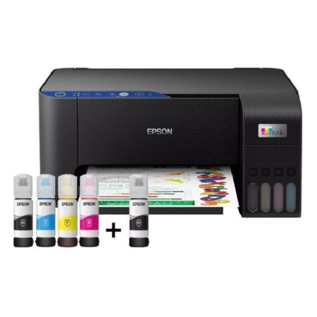 Imprimante à Réservoir Intégré Epson Ecotank L3251 3 en 1 Couleur Wifi -C11CJ67409 Tunisie